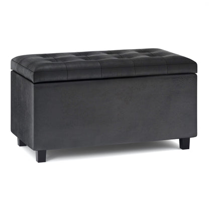 Cosmopolitan - Upholstered Storage Ottoman Simpli-Home