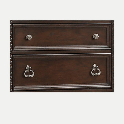 Traditional 5 Drawer Chest - Mahogany Bernards Furniture