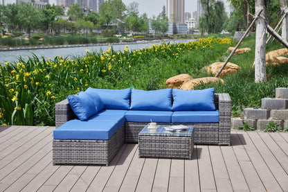 Patio Sofa With Cushions Home Essentials