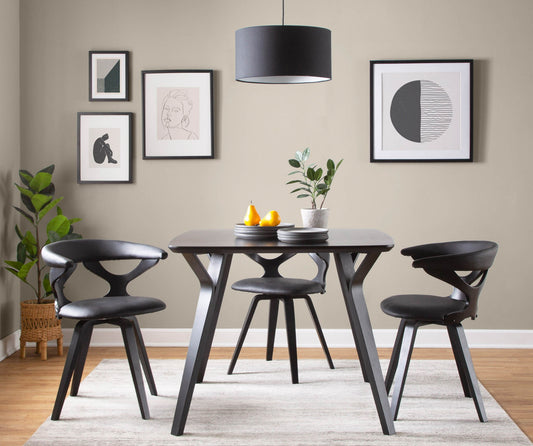 Gardenia - Mid-Century Modern Dining Chair With Swivel Lumi Source