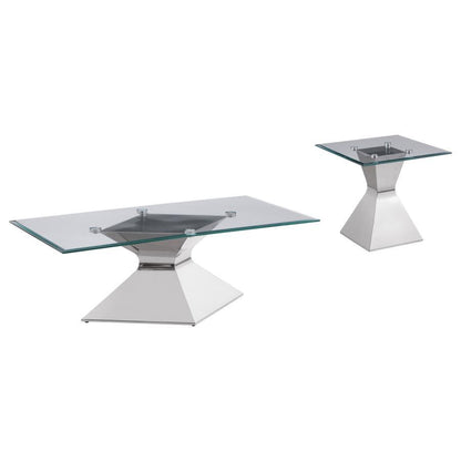 Jenny - Rectangular Coffee Table Set Coaster Fine Furniture