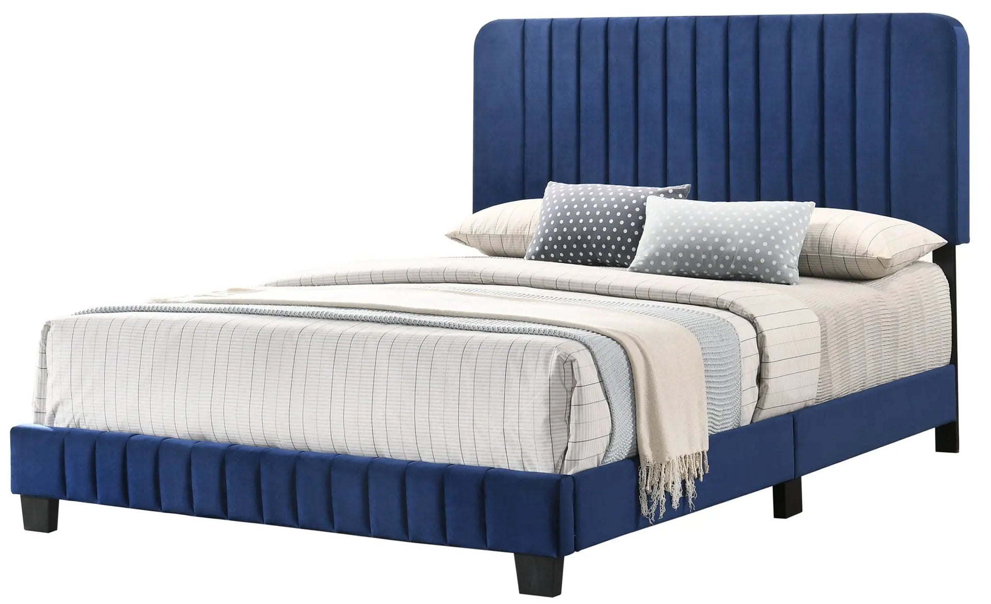 Channel Tufted Bed Glory Furniture