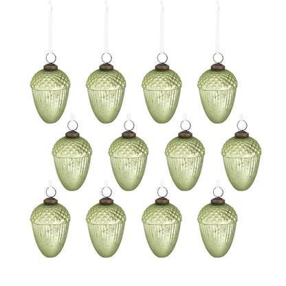 Tear Drop Ornament, Decorative Hanging Christmas Tree Ornaments For Holiday Party Decorations (Set of 12) Daily Nest