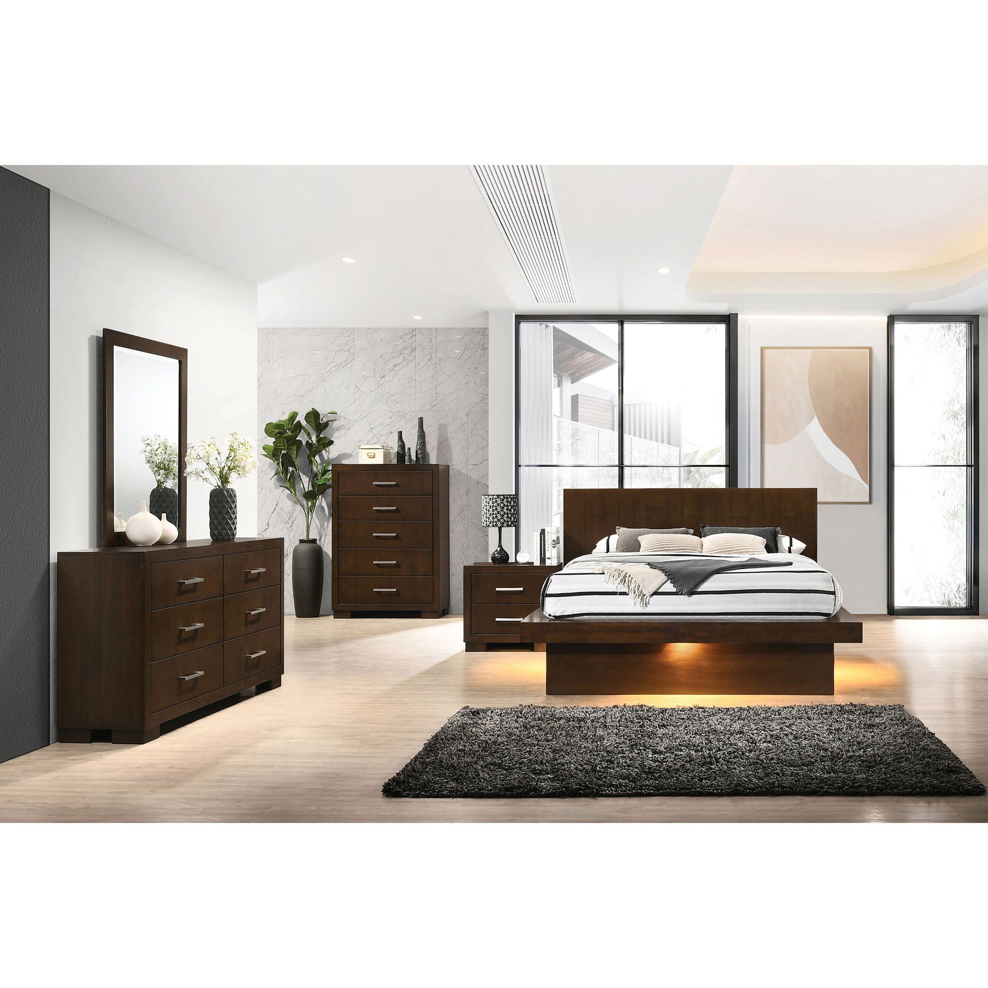 Tokyo - LED Bedroom Set Furniture Max