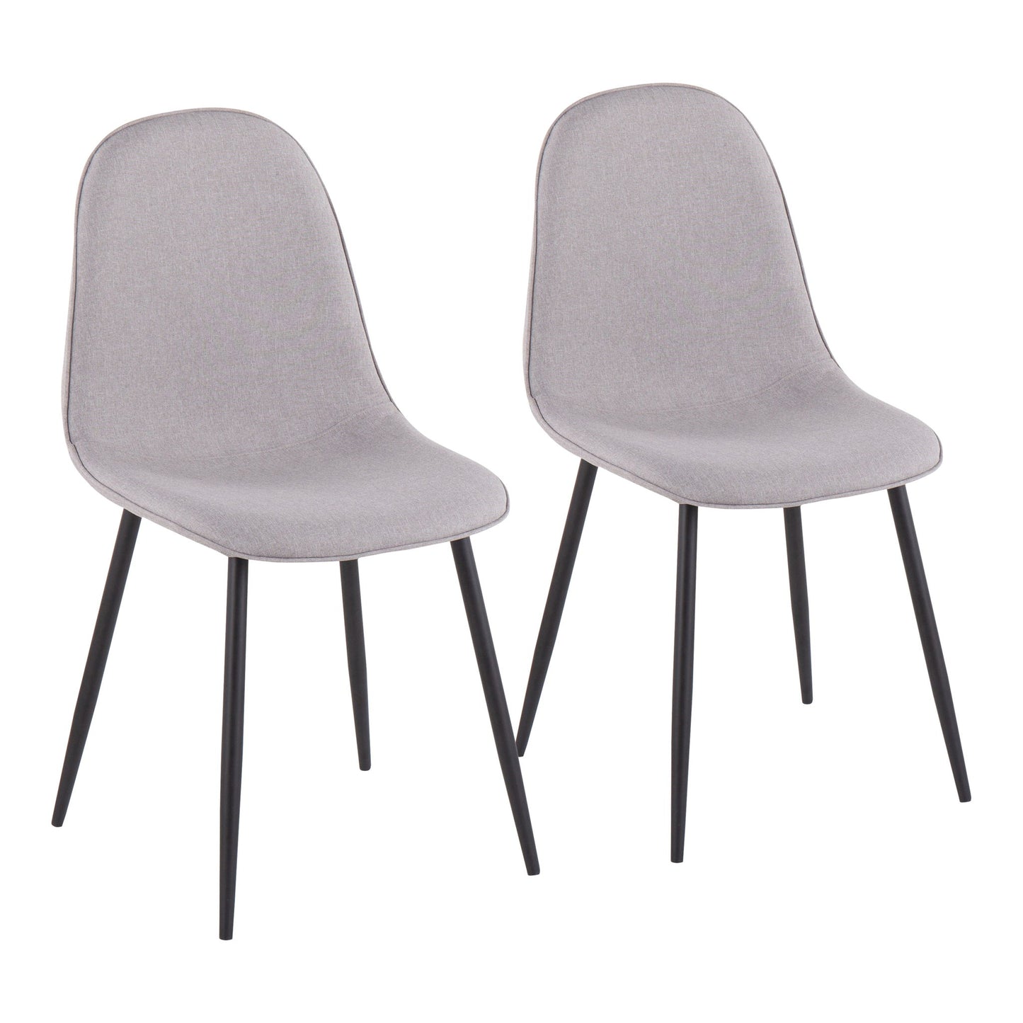 Pebble - Contemporary Casual Comfort Chair (Set of 2) Lumi Source