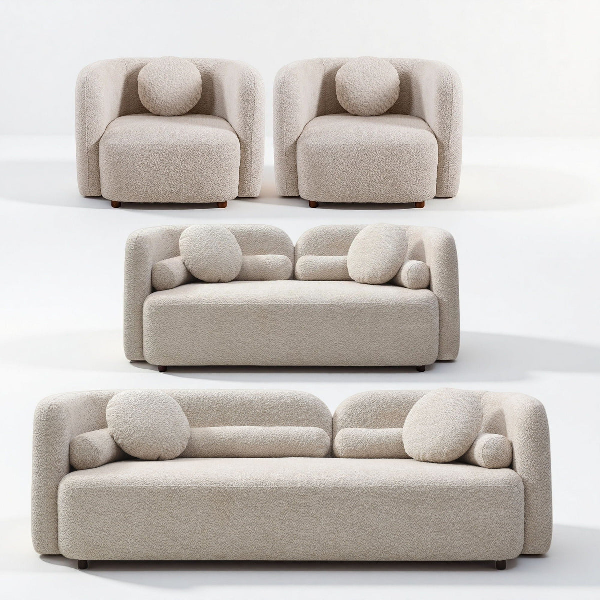 Japandi Living Room Set Home Essentials