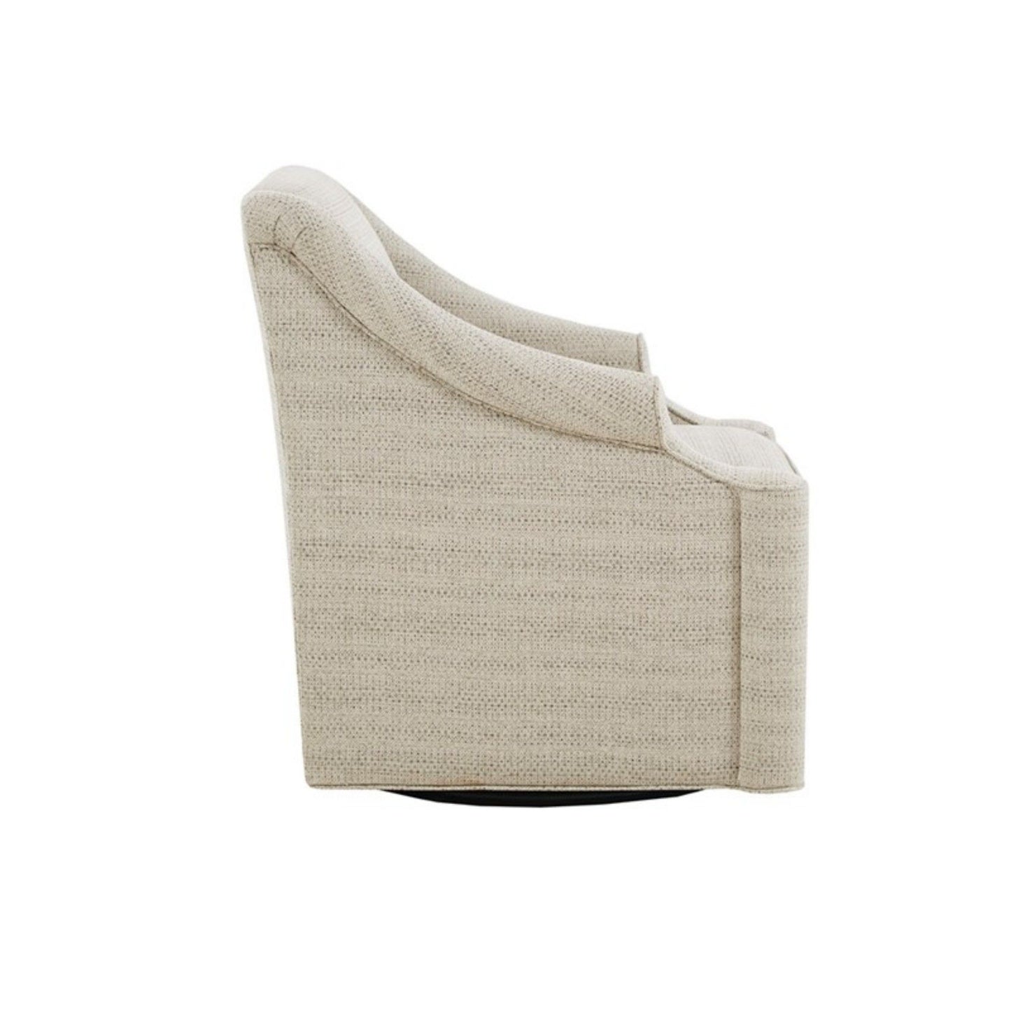 Justin - Swivel Glider Chair With 360 Degree Rotation - Tan JLA