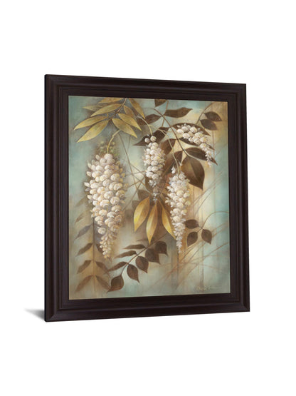 Golden Cascade - 28" x 34" Framed Wall Art Classy Art