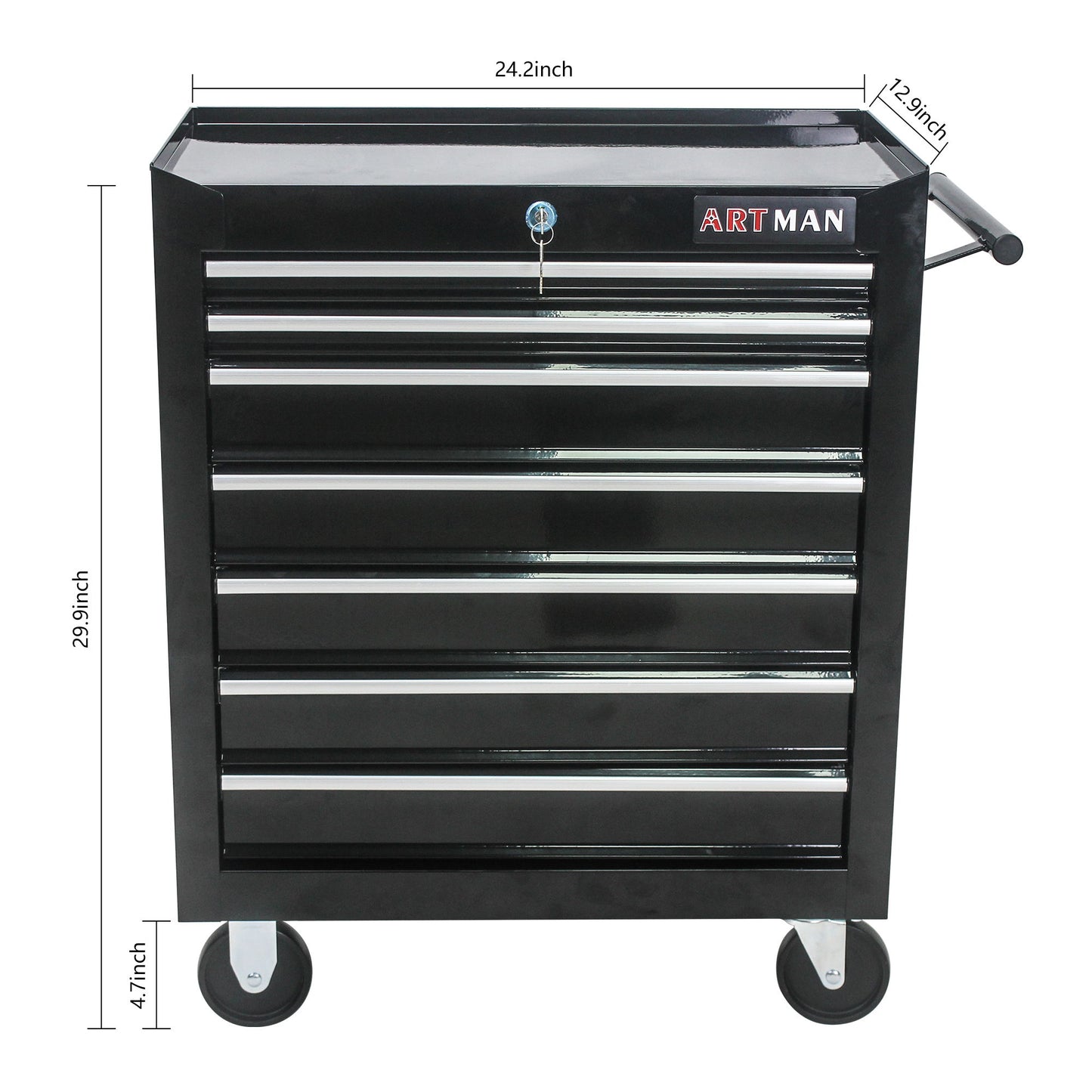 Multifunctional Tool Cart With Wheels And Drawers Daily Nest