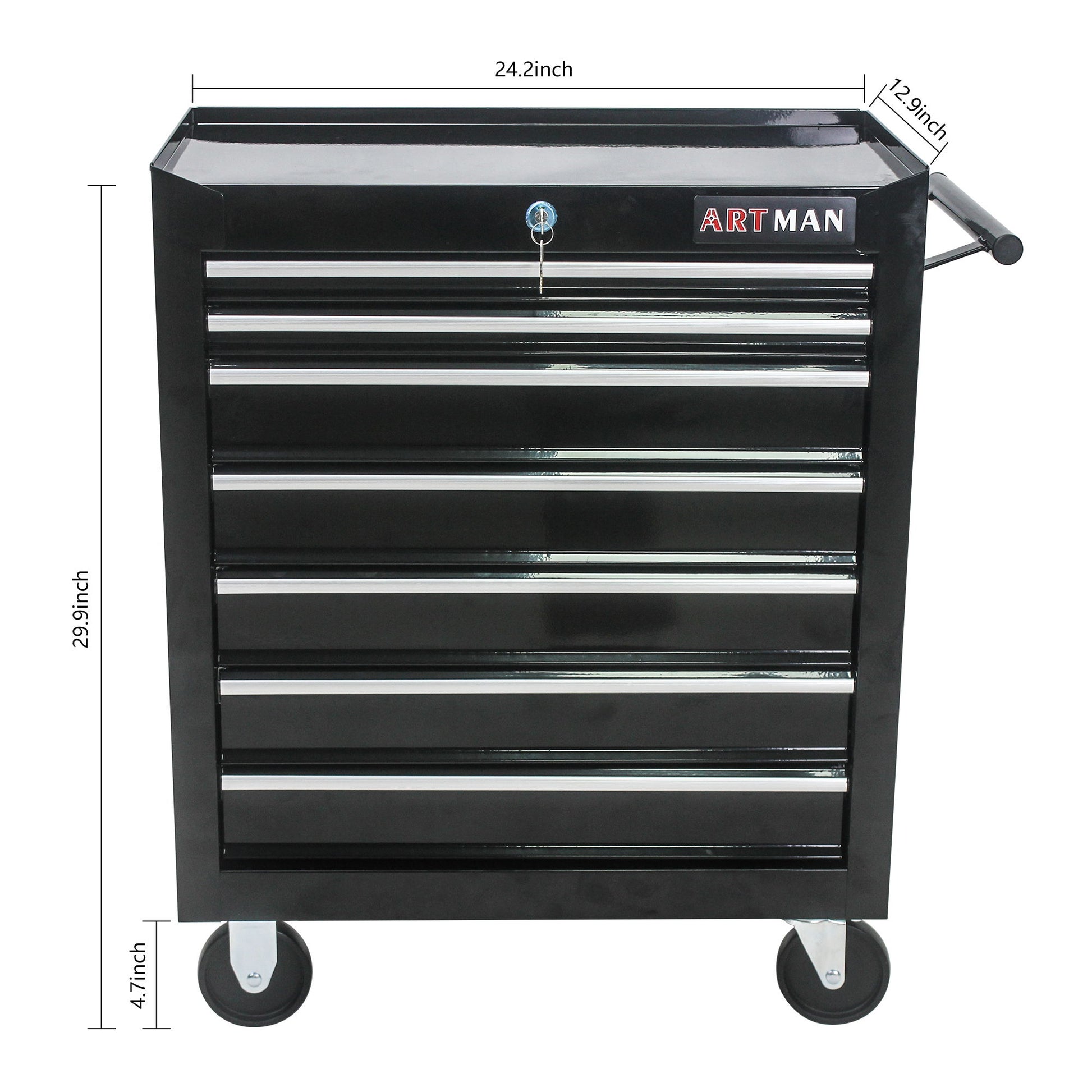 Multifunctional Tool Cart With Wheels And Drawers Daily Nest