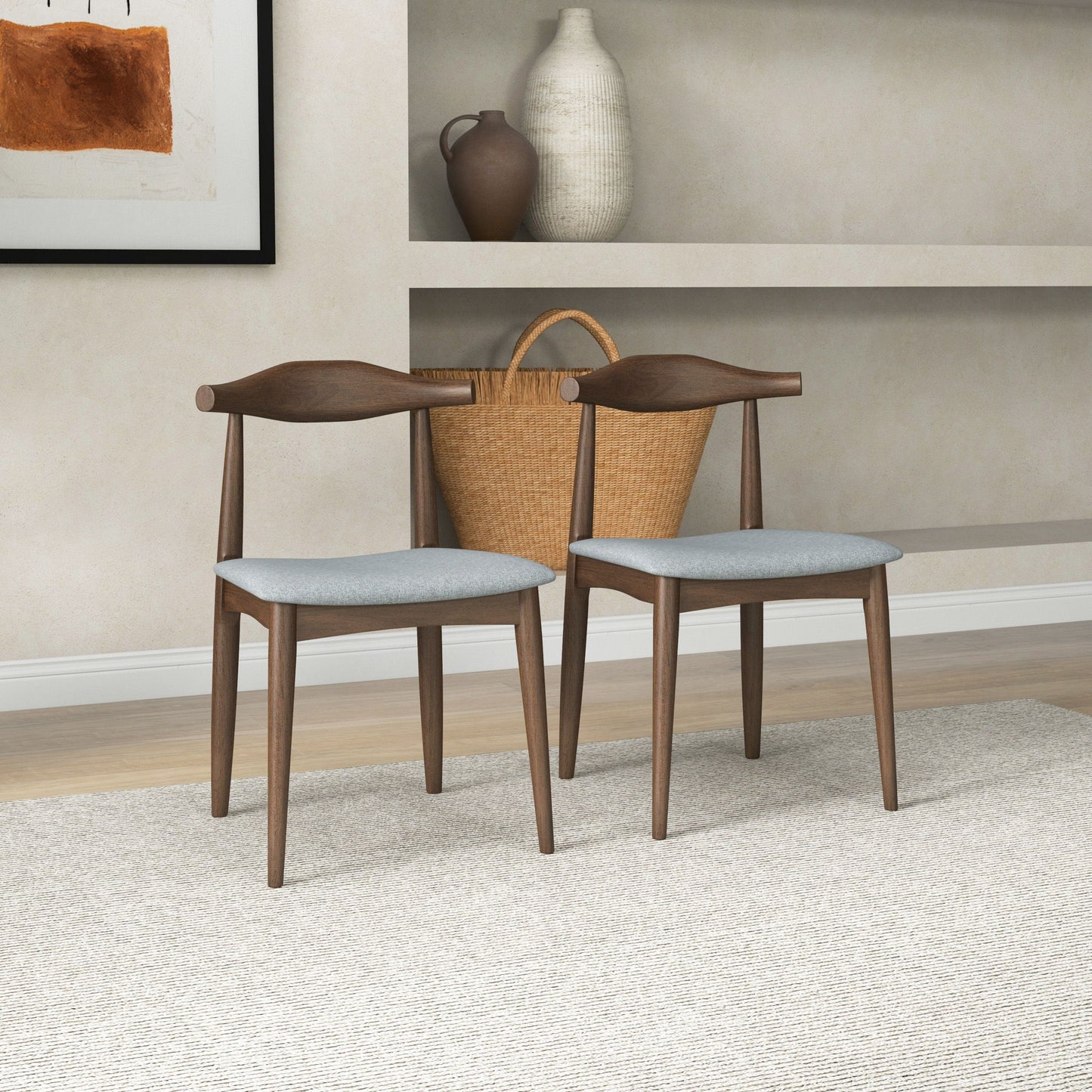 Destiny - Modern Dining Chairs (Set of 2) Ashcroft Furniture