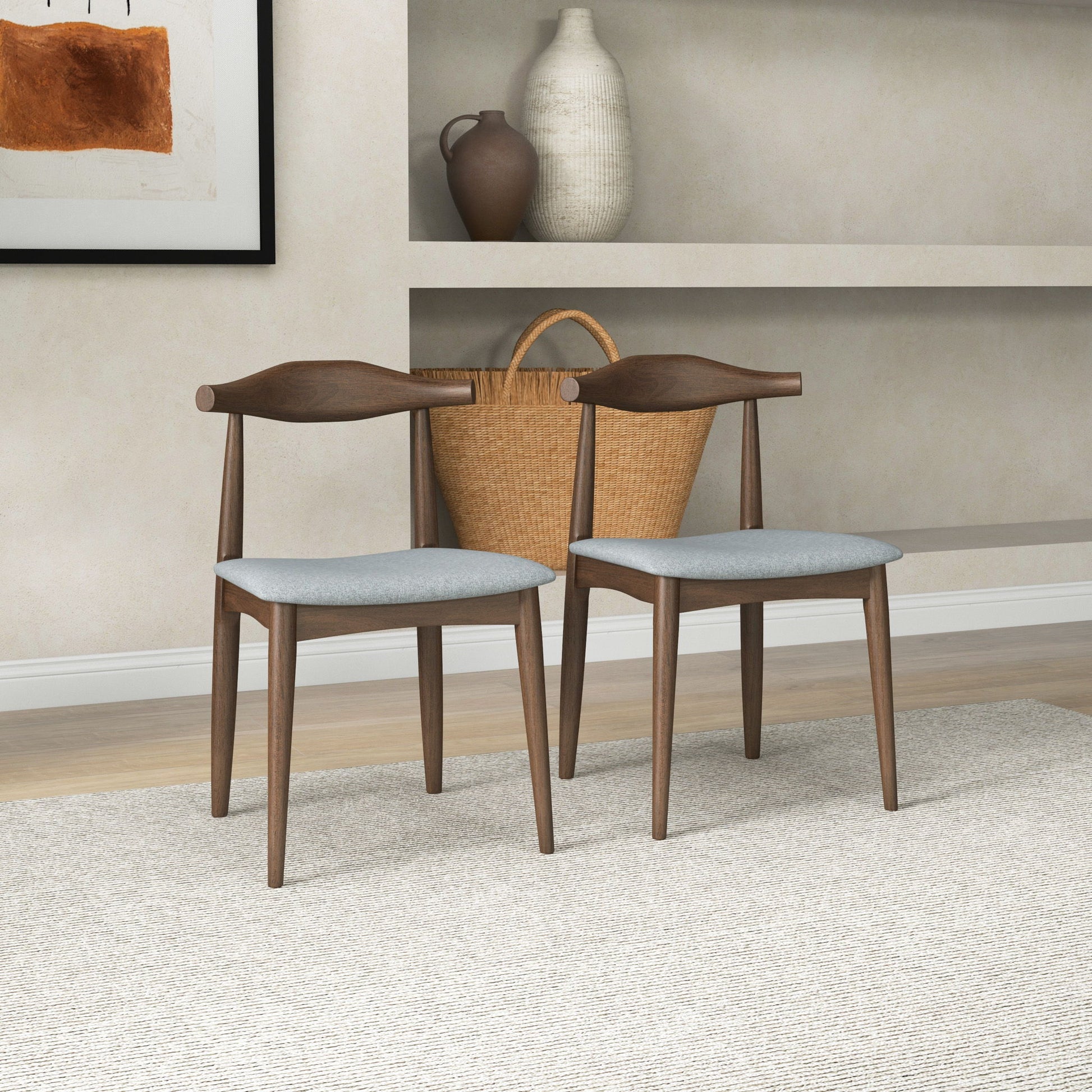 Destiny - Modern Dining Chairs (Set of 2) Ashcroft Furniture
