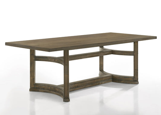 Parfield - Weathered Dining Table - Oak Acme