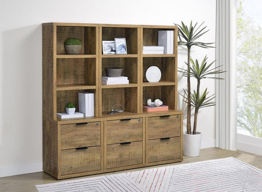 Westpark - 3 Piece Wall Unit Bookcase Set With USB Coaster Fine Furniture