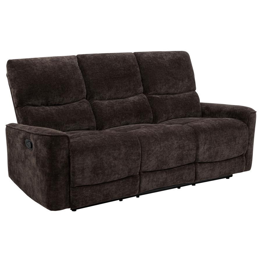 Navarro - Chenille Upholstered Reclining Sofa Coaster Fine Furniture
