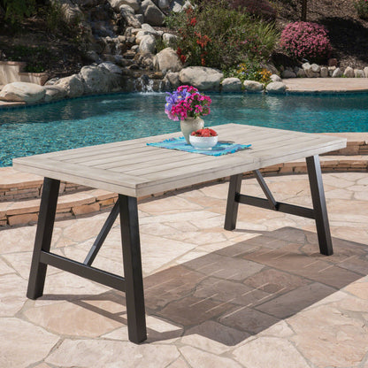 Bettina - Dining Table - Gray Noble House
