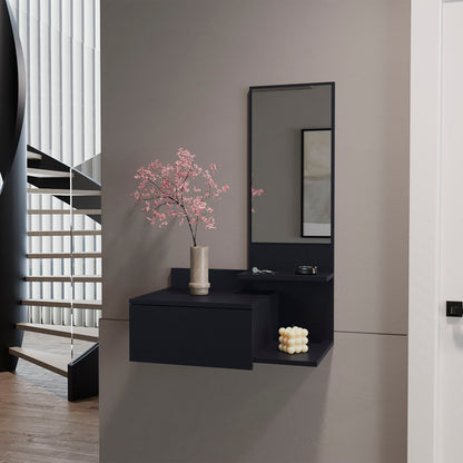 Lowell - Floating Hallway Cabinet Home Essentials