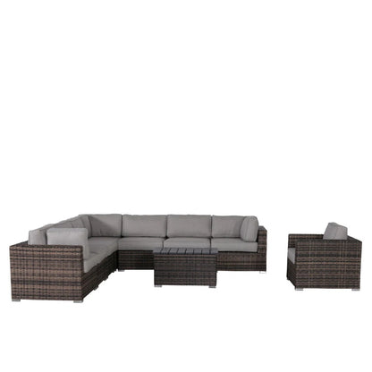 Sectional, Stylish Entertainment, Outdoor Living LSI Patio Furniture