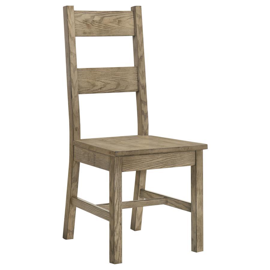 Cardova - Solid Wood Dining Side Chair (Set of 2) - Vineyard Oak Coaster Fine Furniture