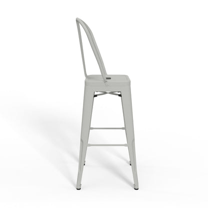 Fletcher - Handcrafted Metal Stool (Set of 2) Simpli-Home