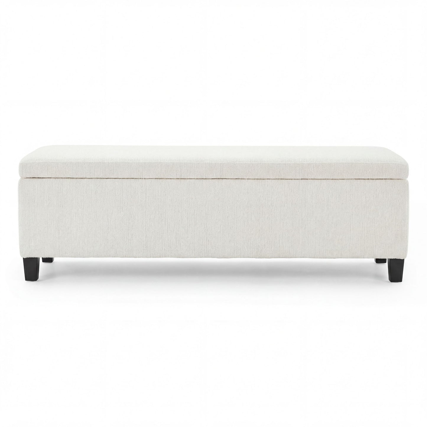 Upholstered Storage Ottoman Bench Noble House