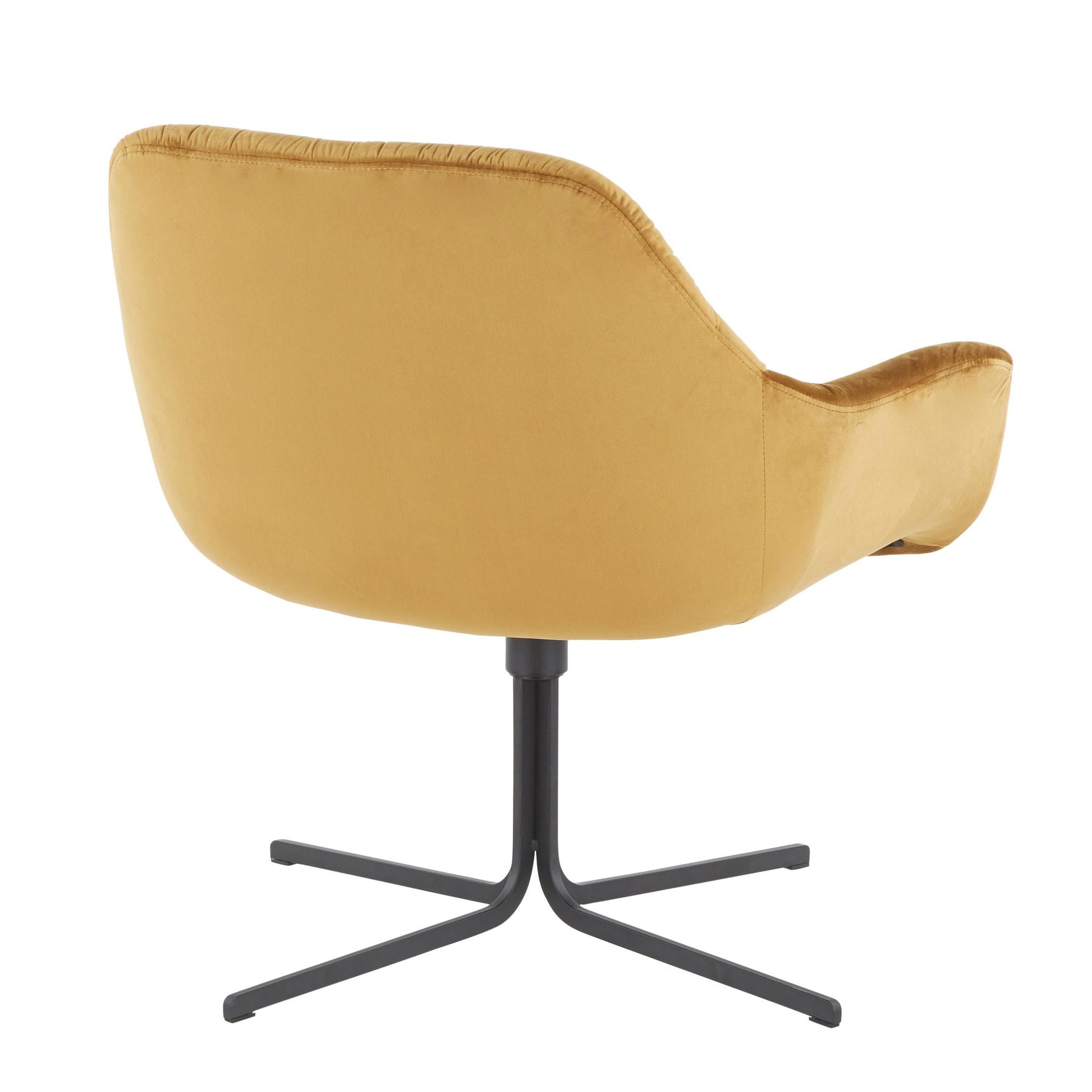 Wayne - Contemporary Swivel Lounge Chair Lumi Source