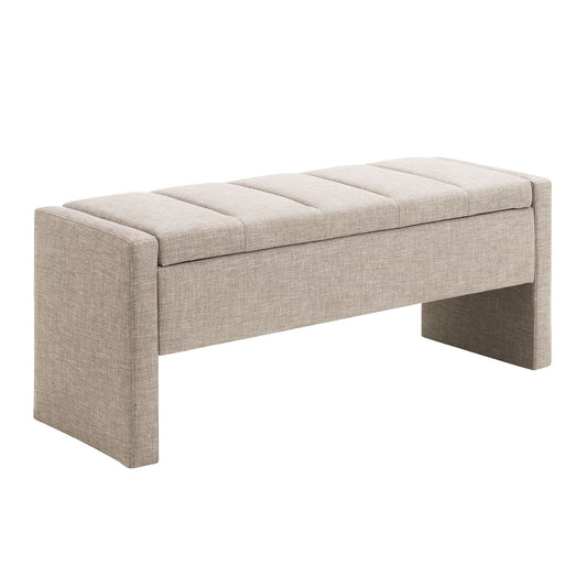 Modern Upholstered Large Bed End Bench With Storage - Snoozhouse