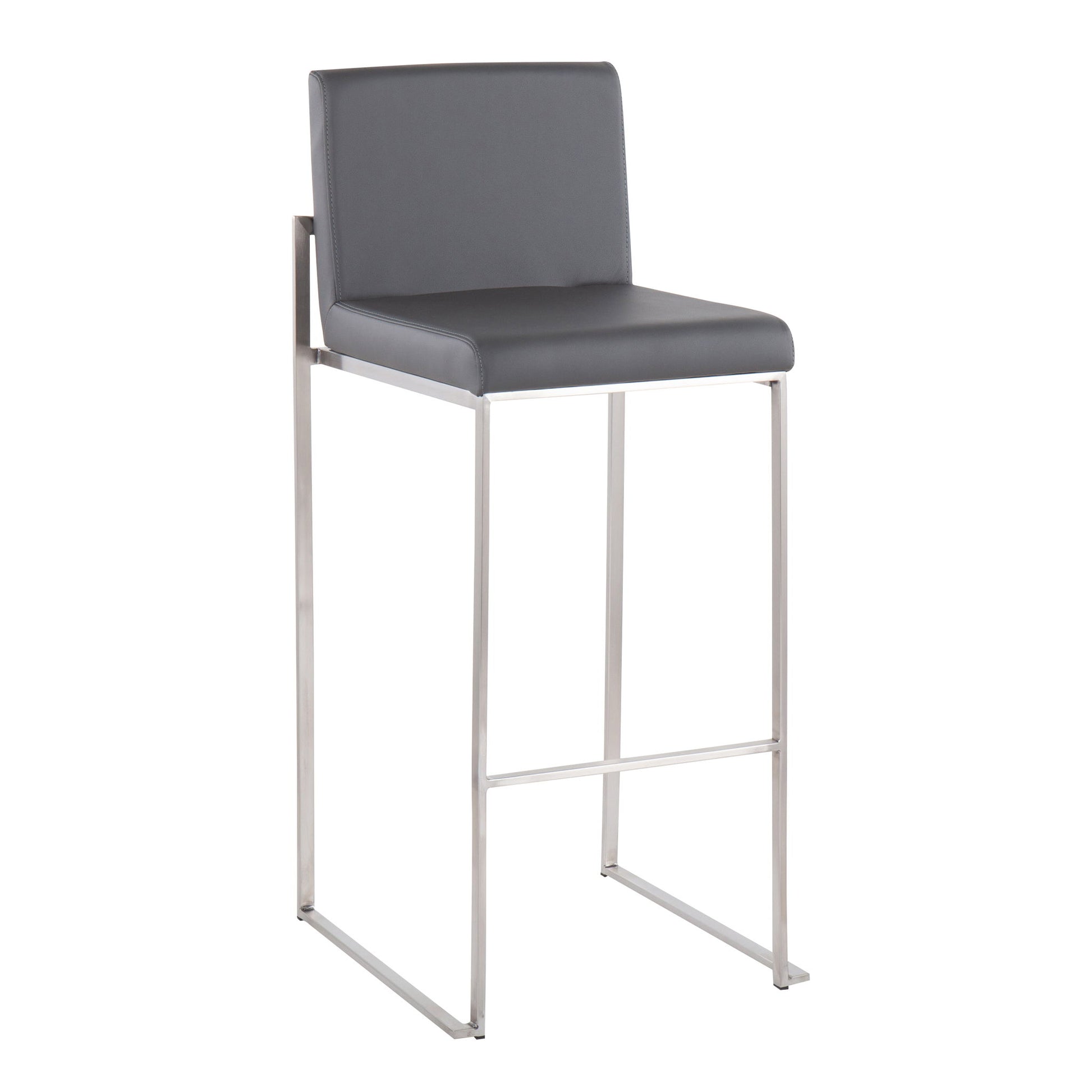 Fuji - Contemporary And Modern Elegance High Back Barstool Lumi Source