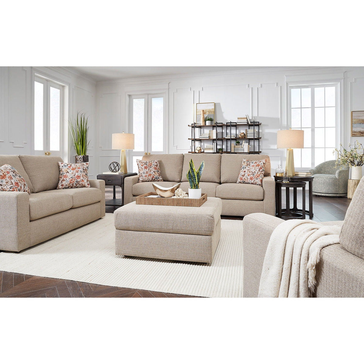 Dovely Customizable Stationary Sofa Best Home Furnishings