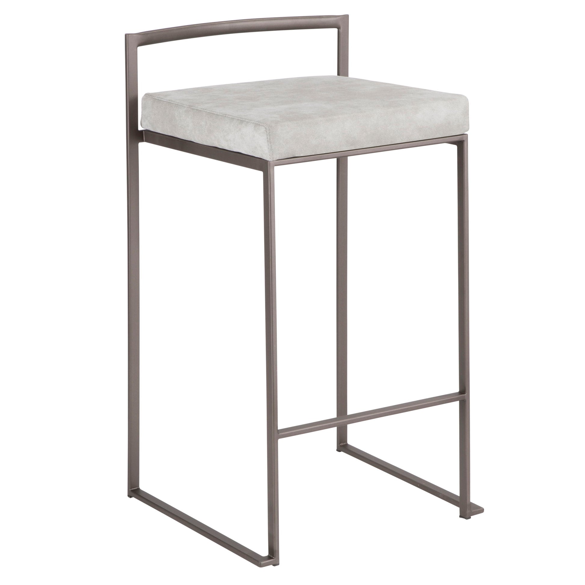 Fuji - Industrial Stackable Counter Stool Elegant Design Lumi Source