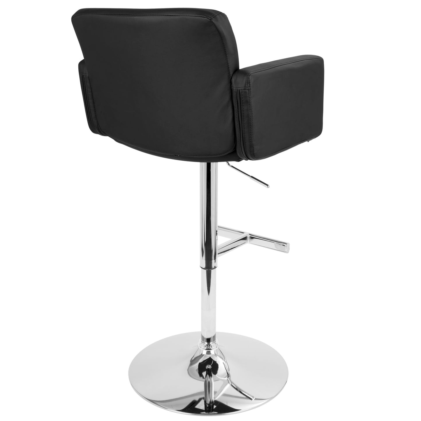Stout - Contemporary Adjustable Barstool With Swivel Lumi Source