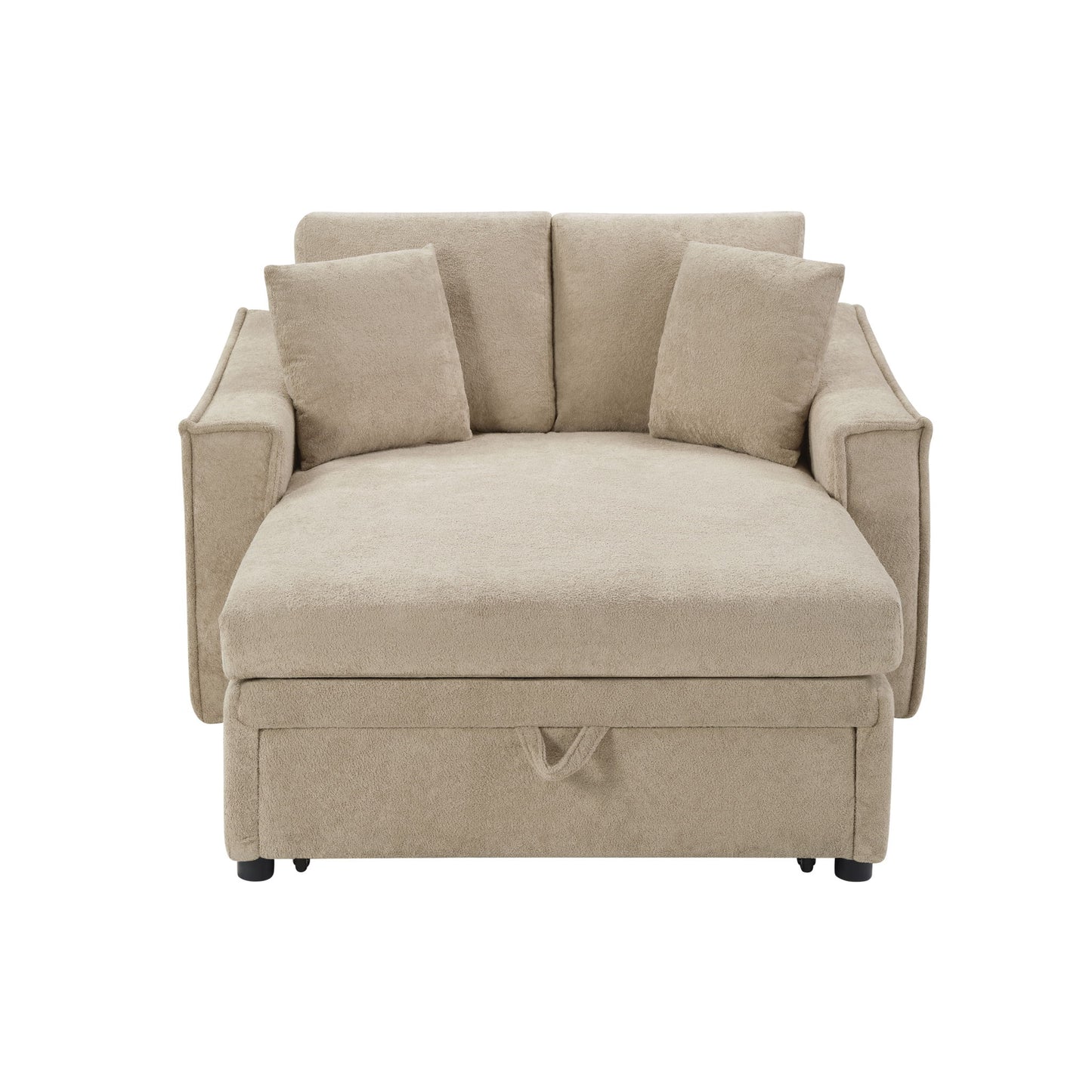 Modern Chaise Sofa With Hidden Storage For Living Room Hearth and Haven