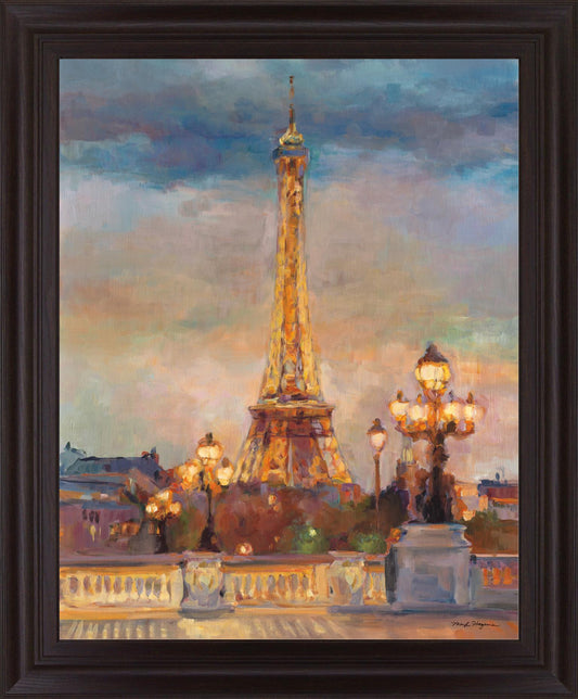 Parisian Lights - 28" x 34" Framed Wall Art Classy Art