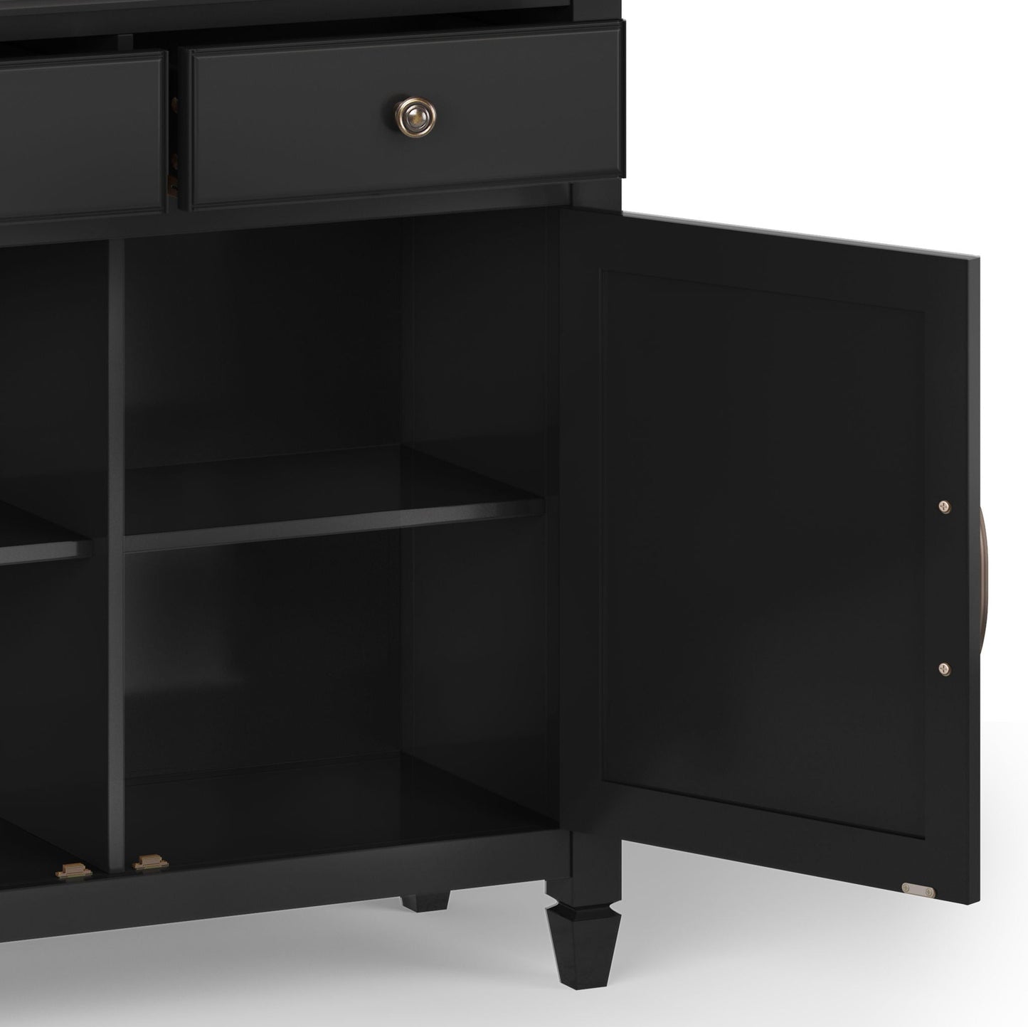Connaught - Handcrafted Entryway Storage Cabinet Simpli-Home