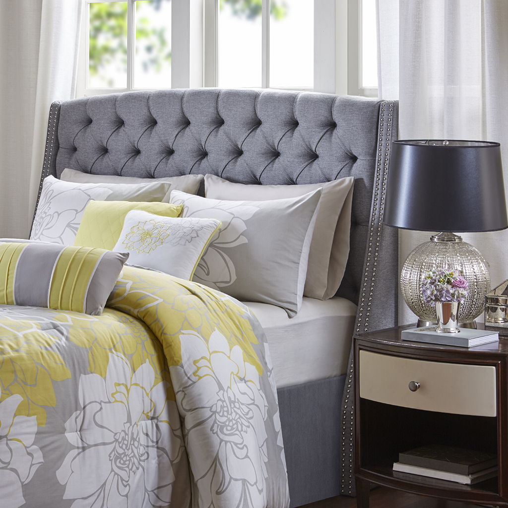 Harper - Upholstery Headboard - Gray