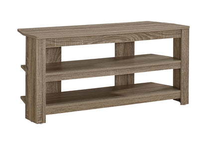 TV Stand, Console, Media Entertainment Center, 3 Storage Shelves 8th Street