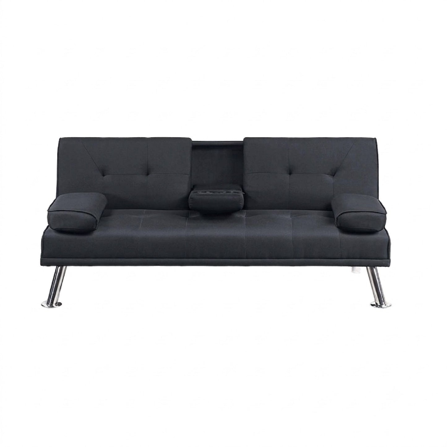 Adjustable Sofa With Fold Down Table And Cup Holders Home Essentials
