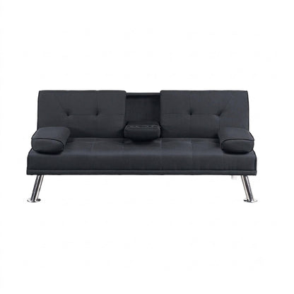 Adjustable Sofa With Fold Down Table And Cup Holders Home Essentials