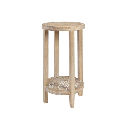 Bedford - Round Accent Table - Reclaimed Wheat JLA