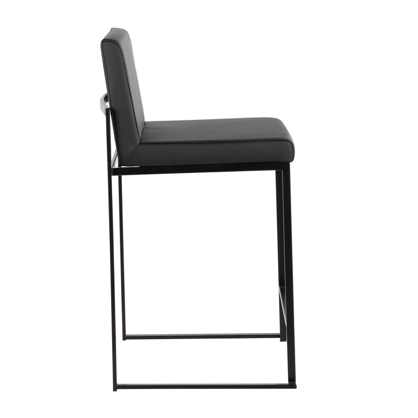 Fuji - Contemporary Modern Elegance, High Back Counter Stool Lumi Source