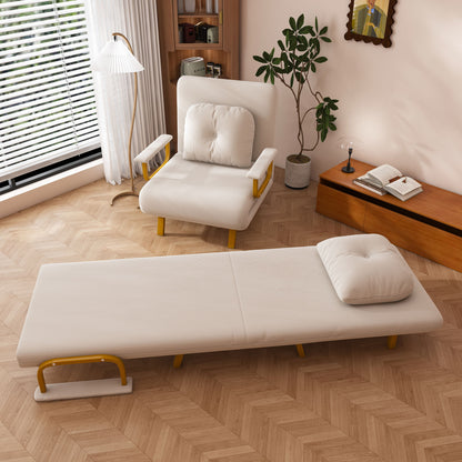 5 In 1 Folding Sofa Bed With 5 Position Adjustable Backrest Home Essentials