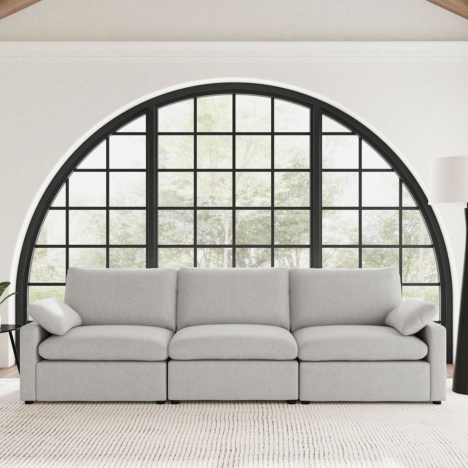 Hollander - Modular Power Reclining Sofa - Gray Furniture Max