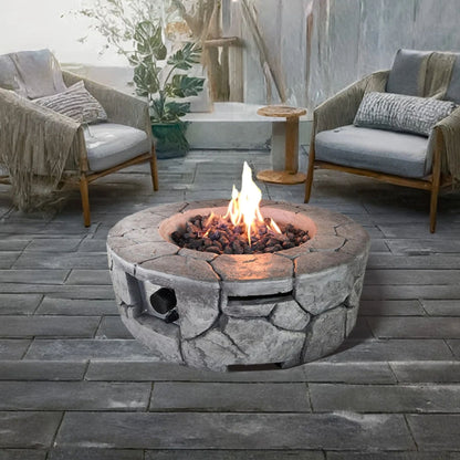 Reinforced - Outdoor Fire Pit Versatile Design LSI Patio Furniture