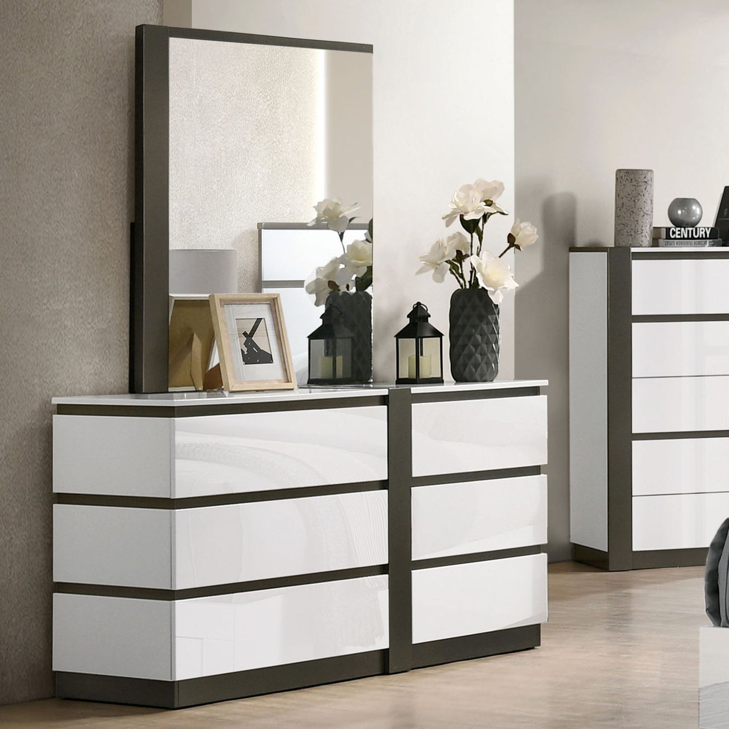 Birsfelden - Dresser - White