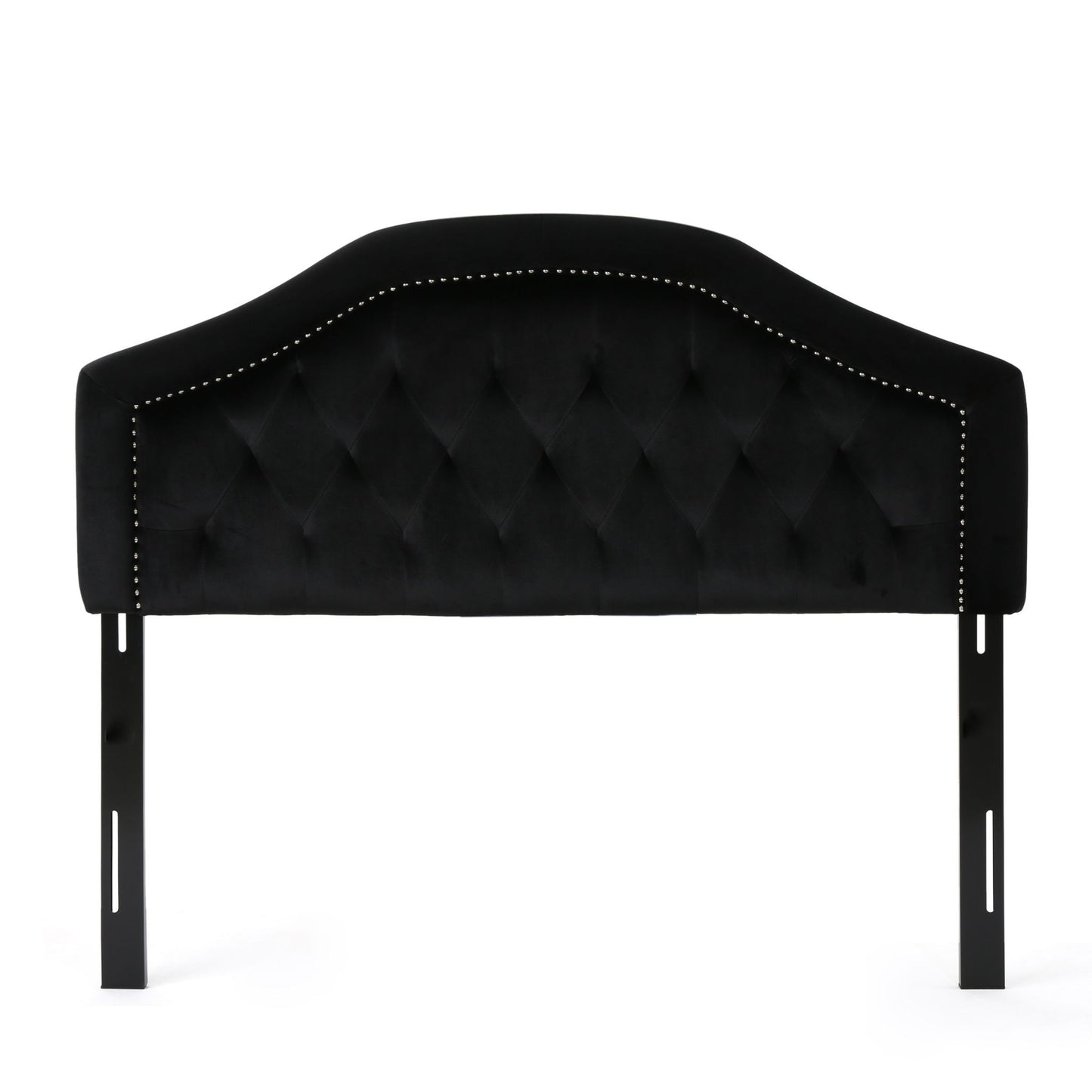 Kaarina - Contemporary Tufted Fabric Headboard Noble House