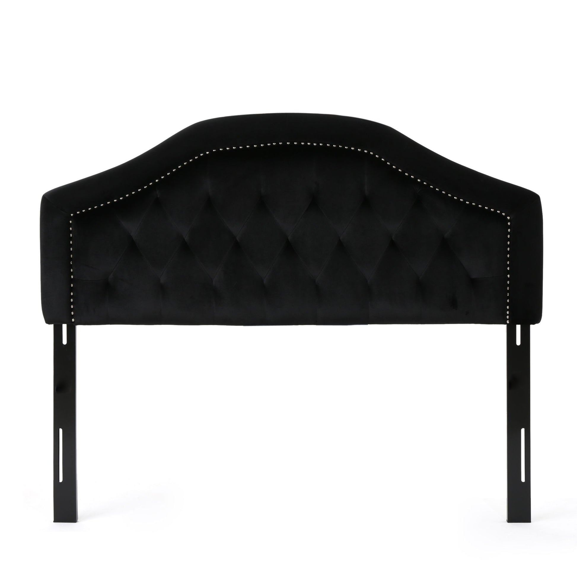 Kaarina - Contemporary Tufted Fabric Headboard Noble House