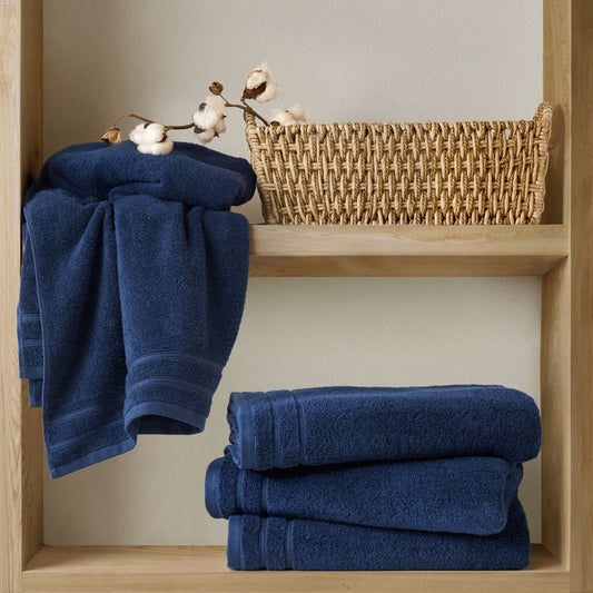 400GSM Essential Bundle Quick Dry Towel Set - Indigo Super Listing