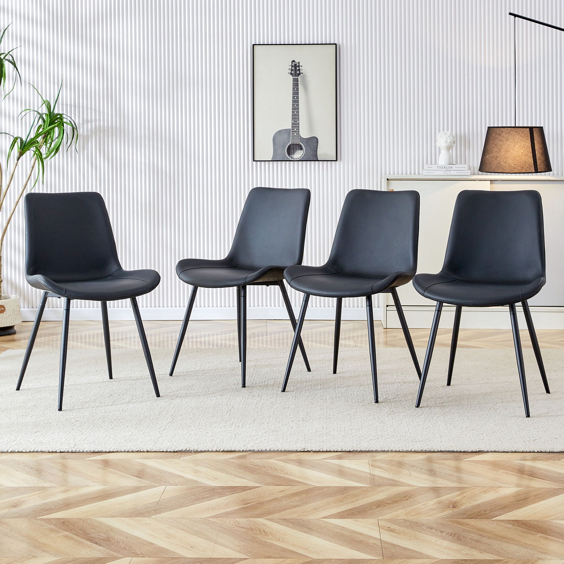 Modern Medieval Style Restaurant Cushioned Chairs With Suede Backrests Home Essentials