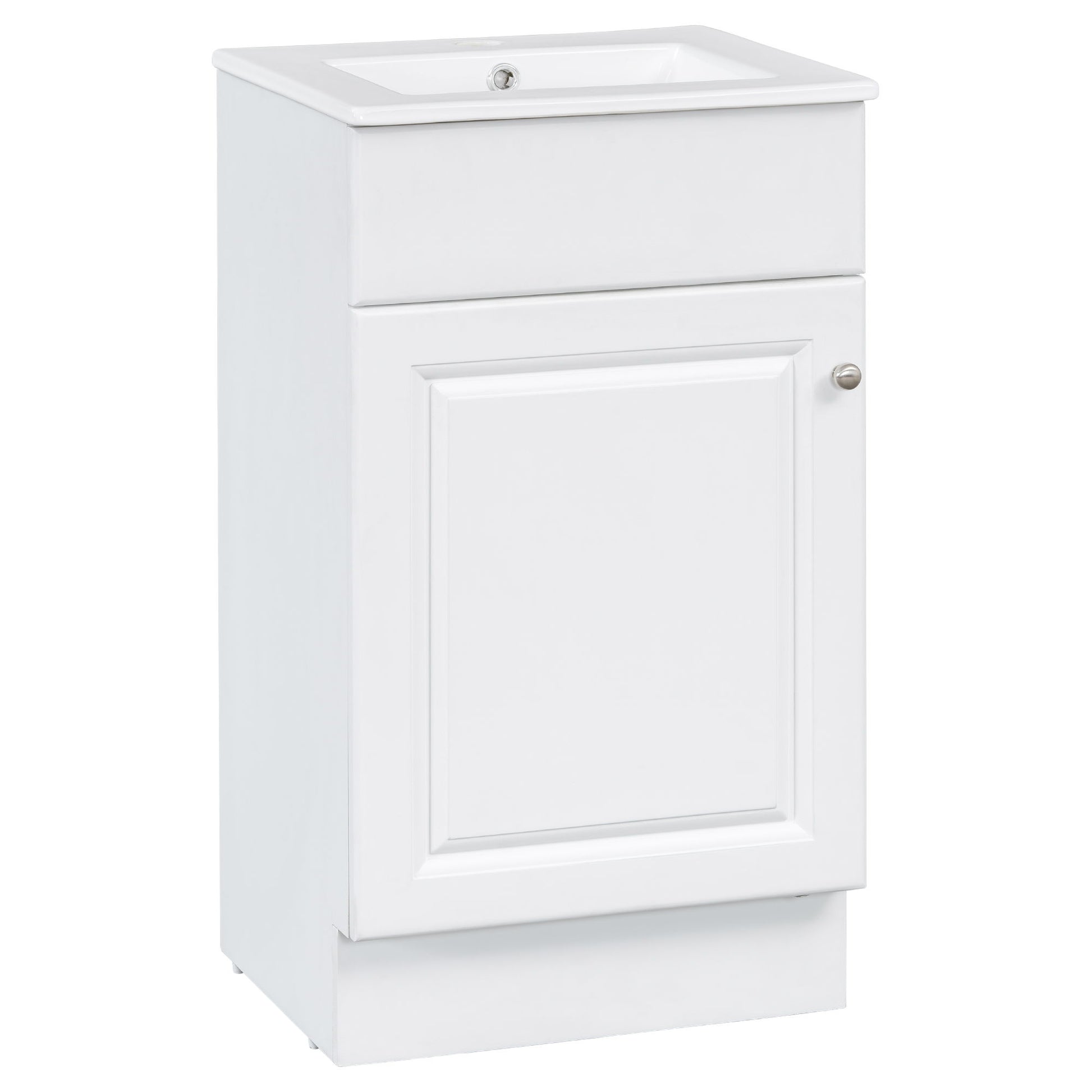 Bathroom Vanity With Sink, Cabinet With Adjustable Shelf Noble House