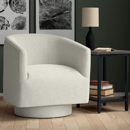 Accent Chair With Swivel Function Emerald Home